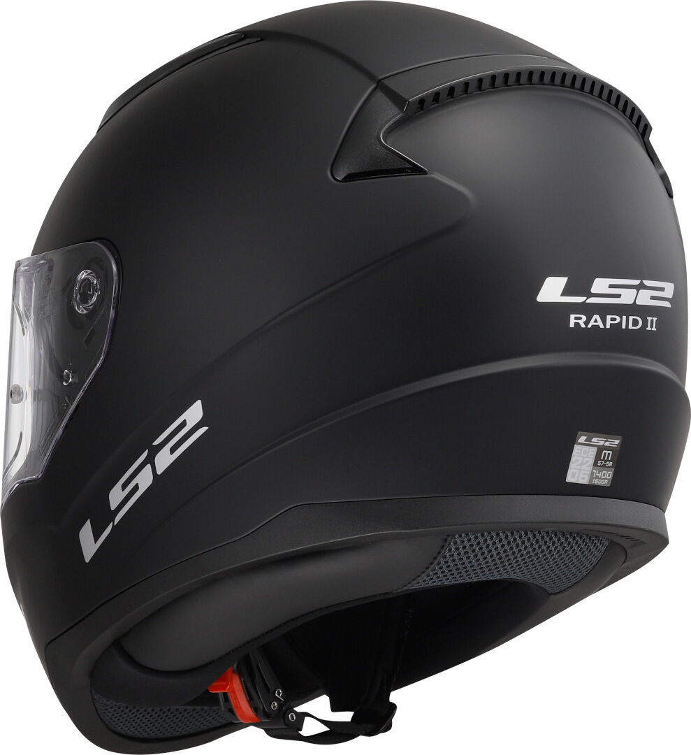 LS2 FF353 Rapid II Solid Casque Noir mat S (55/56) Figure 7