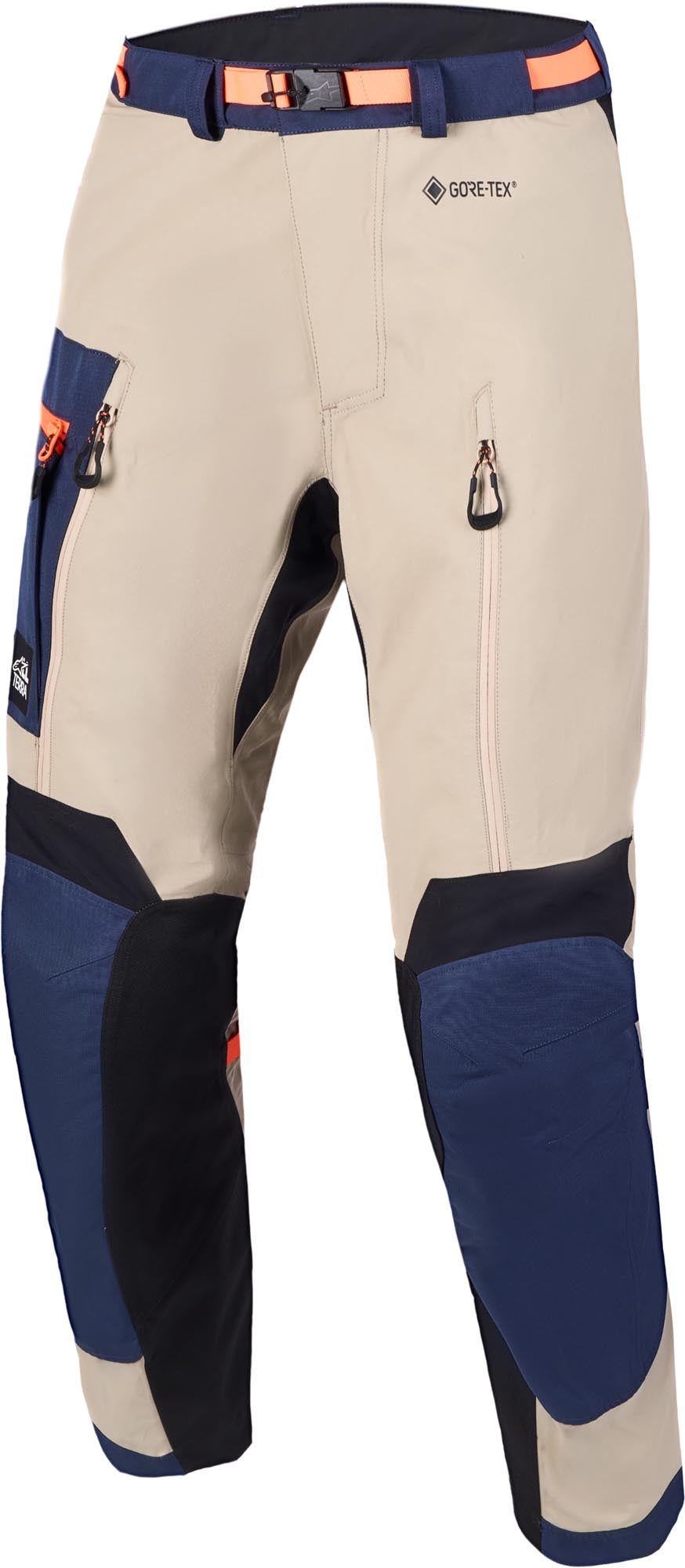 Alpinestars Arenis Gore-Tex Vodoodporne motoristične tekstilne hlače modro/rjavo L Slika 1