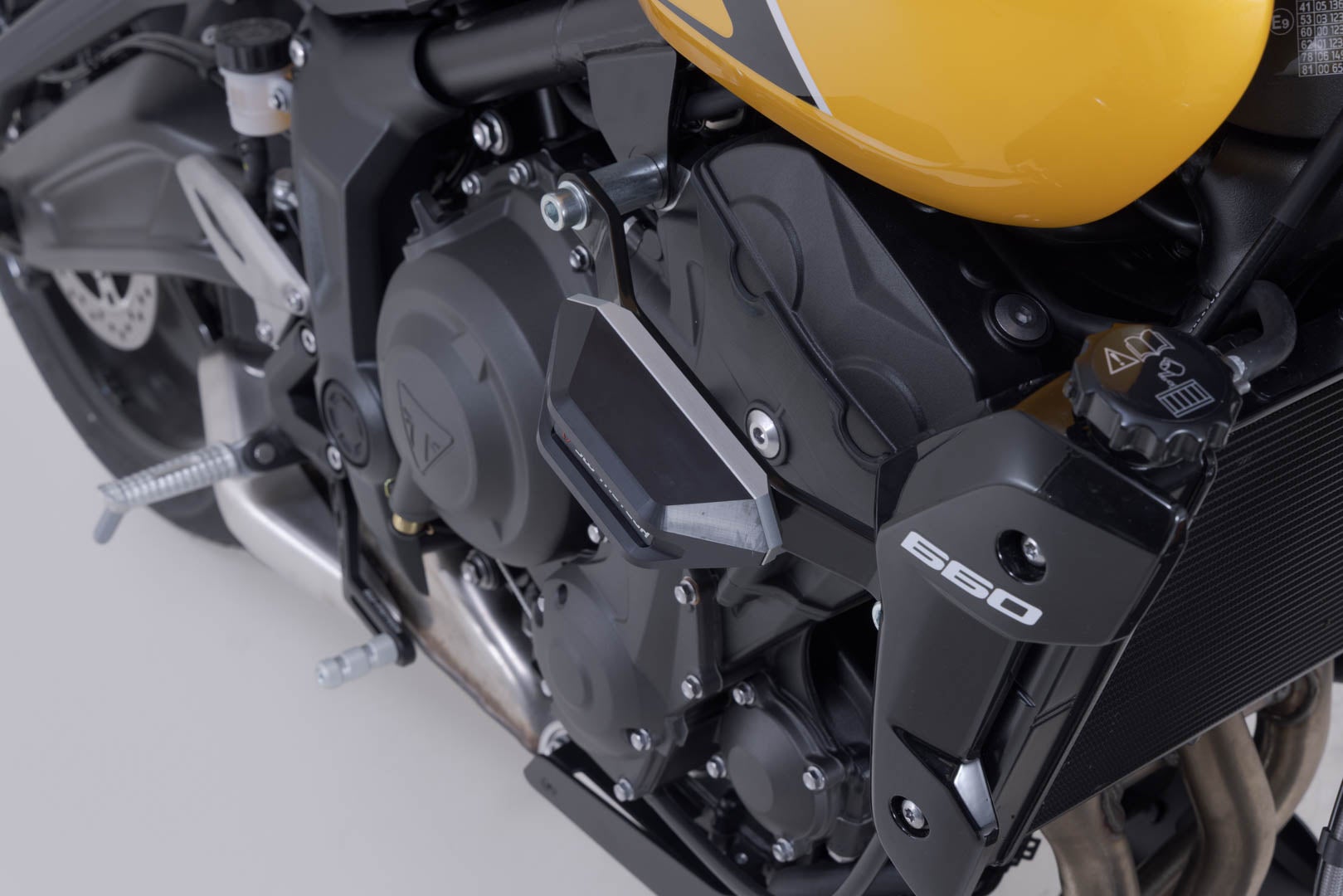 Kit SW-Motech Frame slider - Negru. Triumph Trident 660/800, Tiger 660 (21-). Figura 5