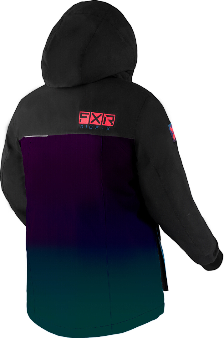 FXR Kicker Youth Snowmobile Jacket black/red 12 Figure 2
