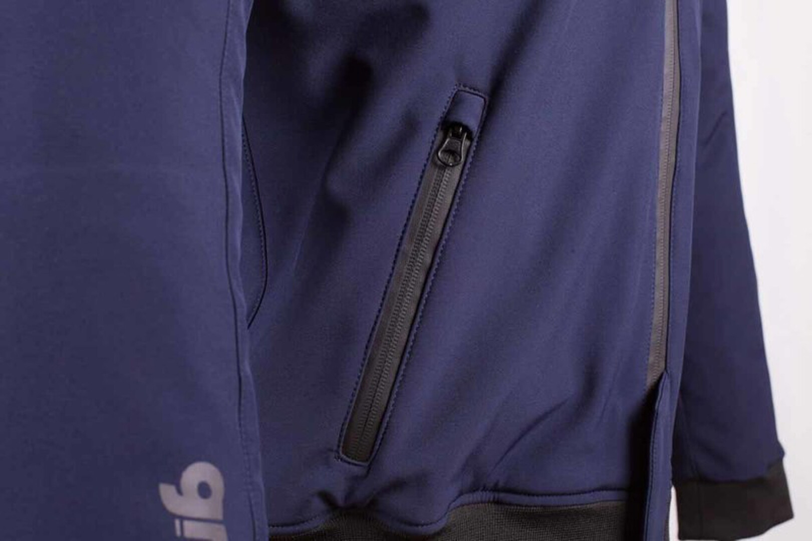 GMS Falcon Motorfiets textiel jas Donkerblauw S Figuur 2