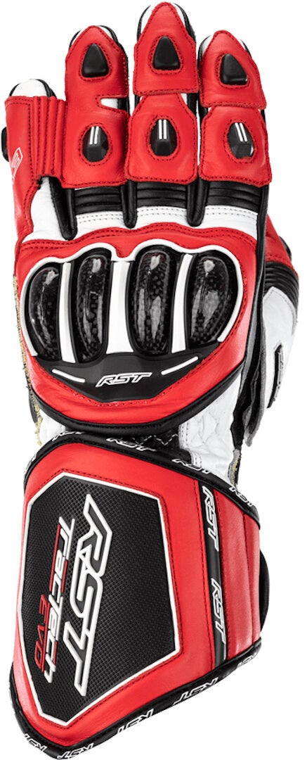 RST Tractech Evo 4 Motorradhandschuhe rot/weiß/schwarz 2XL Abbildung 1