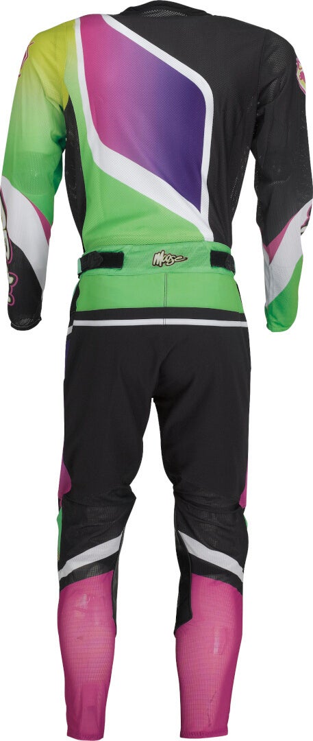 Moose Racing Sahara 2022 Motokrosový dres zelená/fialová S Obrázek 3