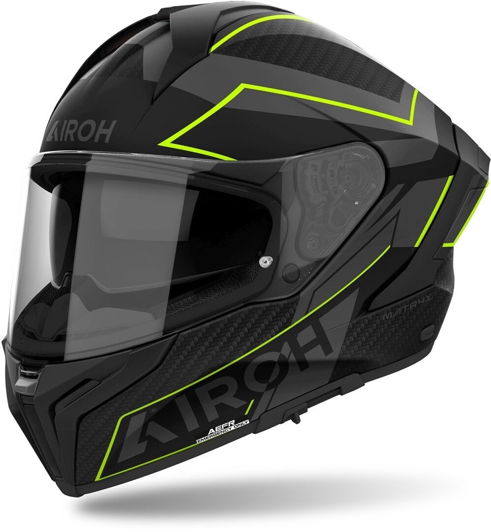 Airoh Matryx Sentinel Casco nero/grigio/giallo M (57/58) Figura 1