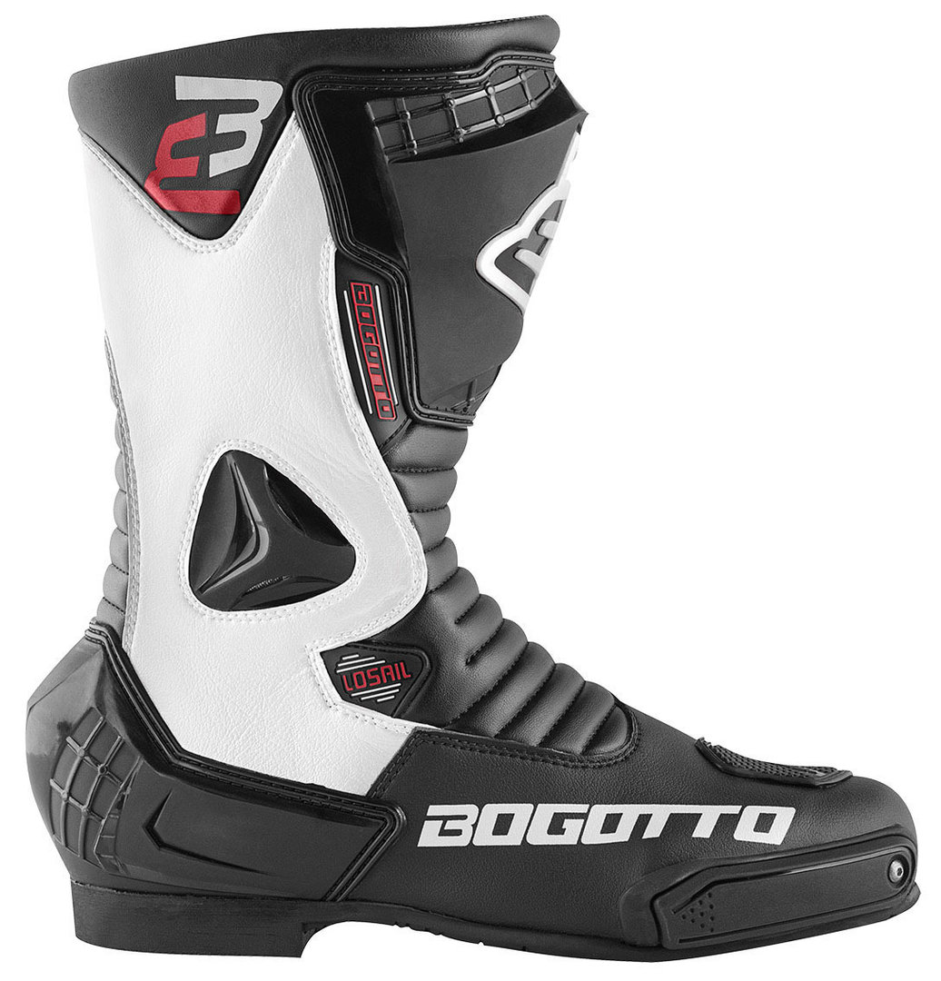 Bogotto Losail Motorcycle Boots black/white 47 Figure 2