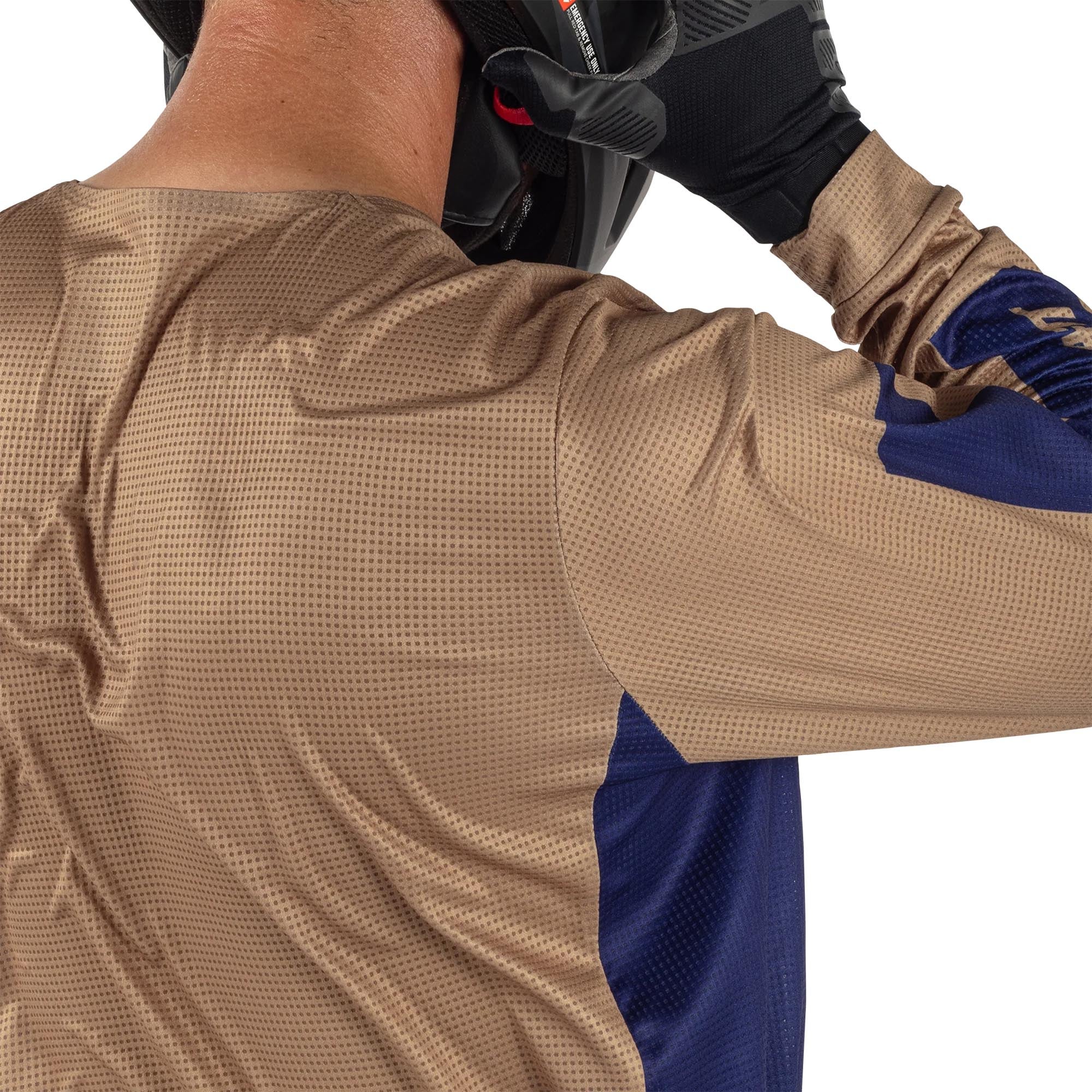Leatt Moto 3.5 Duo Motokrosový dres modro/hnědá L Obrázek 5