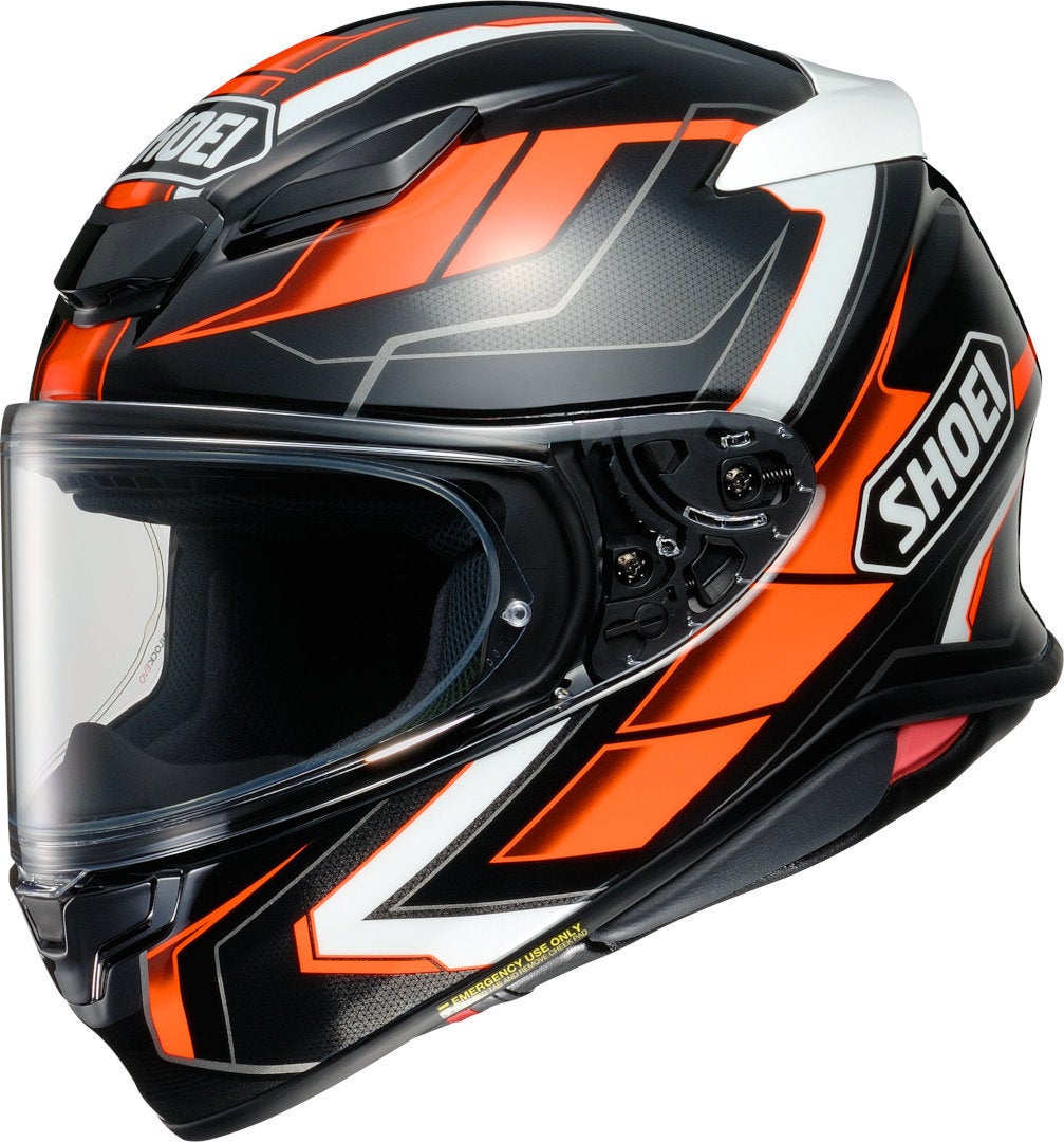 Shoei NXR 2 Prologue Hjelm sort/orange S (55/56) Figur 1