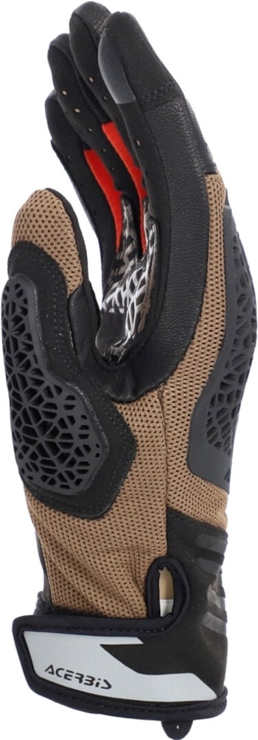 Acerbis Crossover Motorradhandschuhe bruin/oranje 2XL Figuur 2