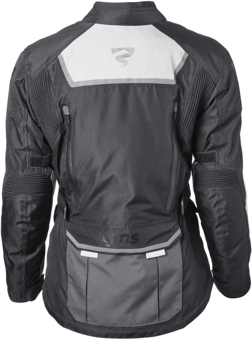 GMS Twister Neo Jachetă textilă impermeabilă pentru motociclete negru/gri/alb 3XL Figura 5