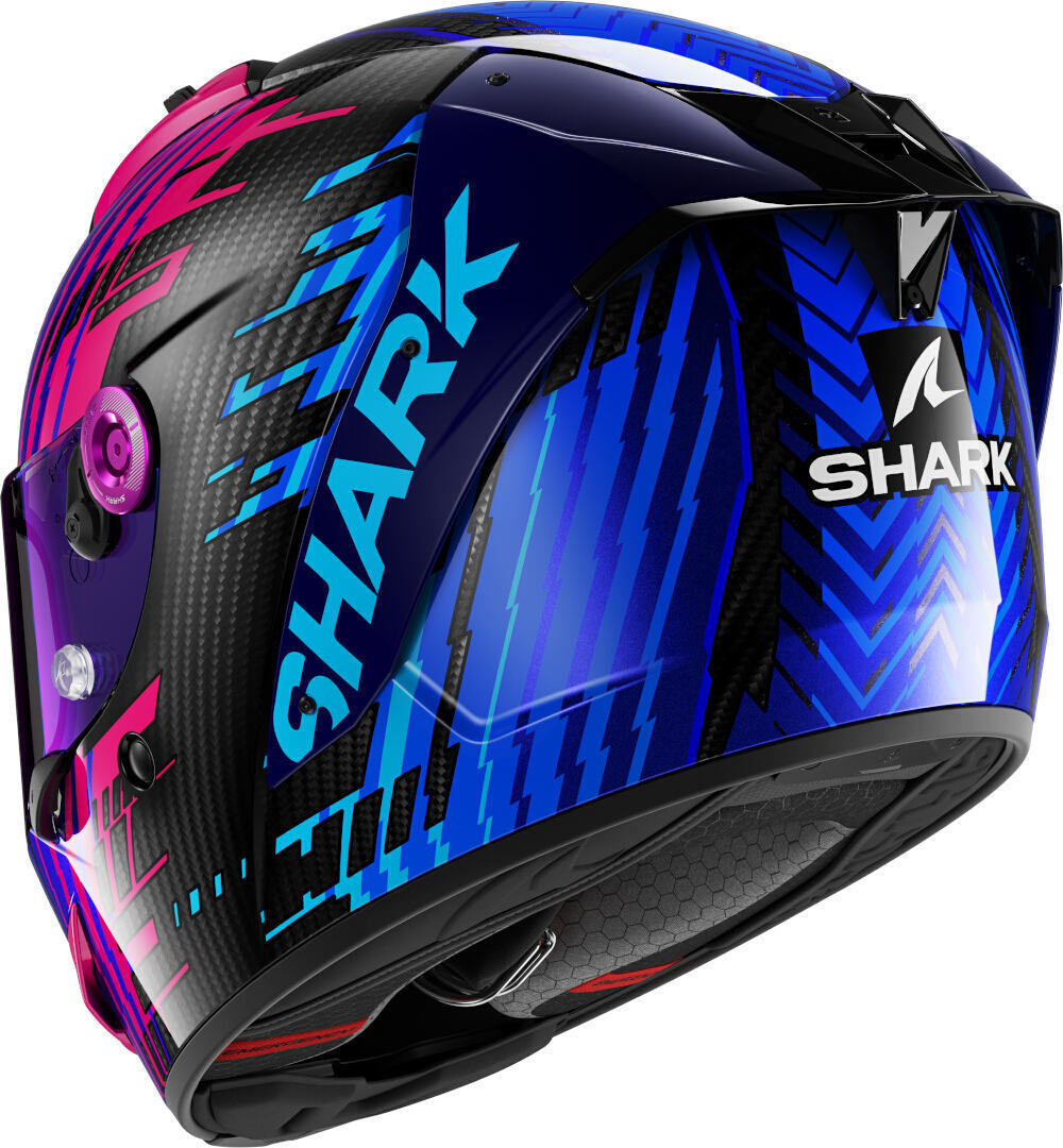 Shark Aeron Edgy Carbon Helm carbon/violett/blau M Abbildung 2