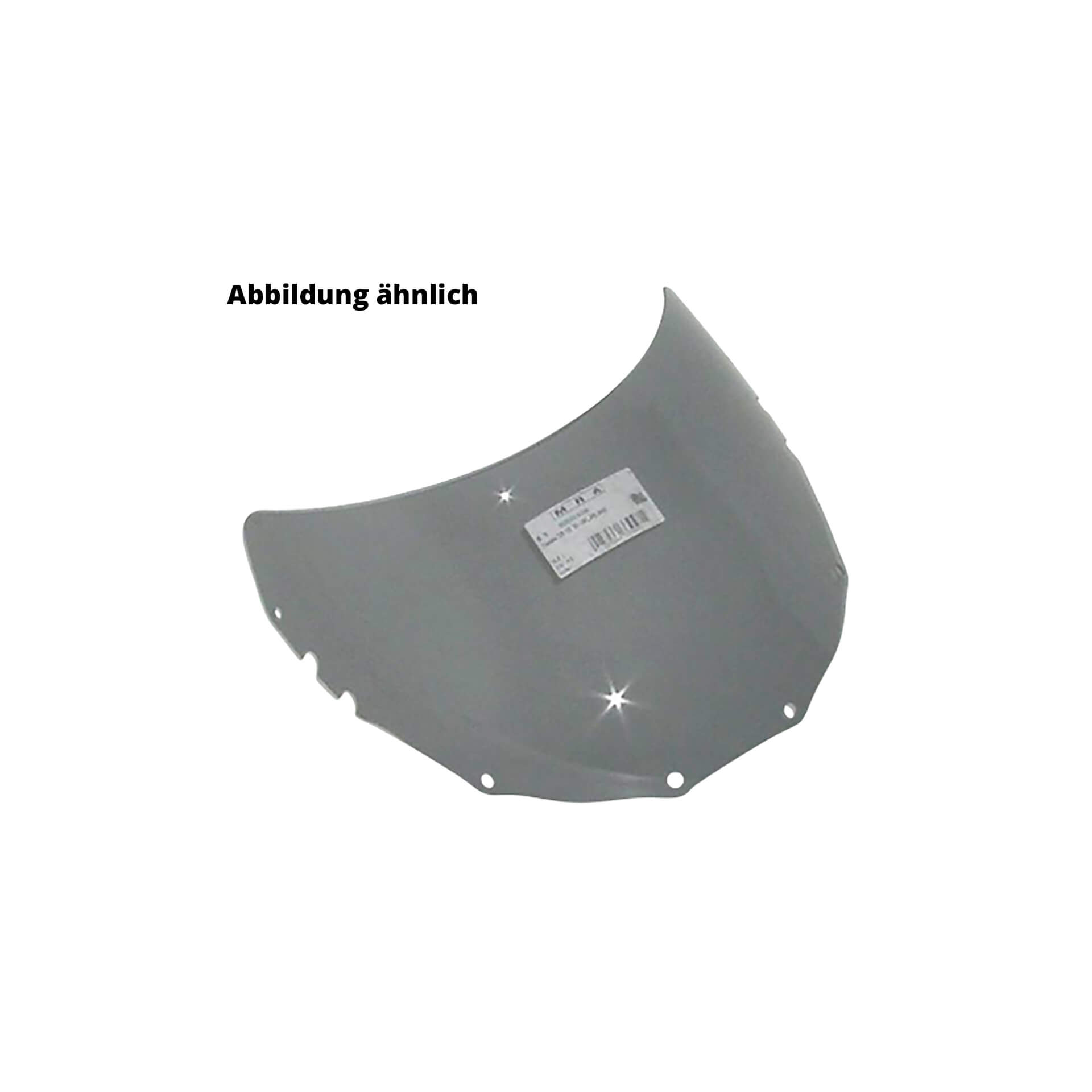 MRA Spoilerscheibe YAMAHA TZR 125 4FL 93-, klar Artigo principal Figura 1