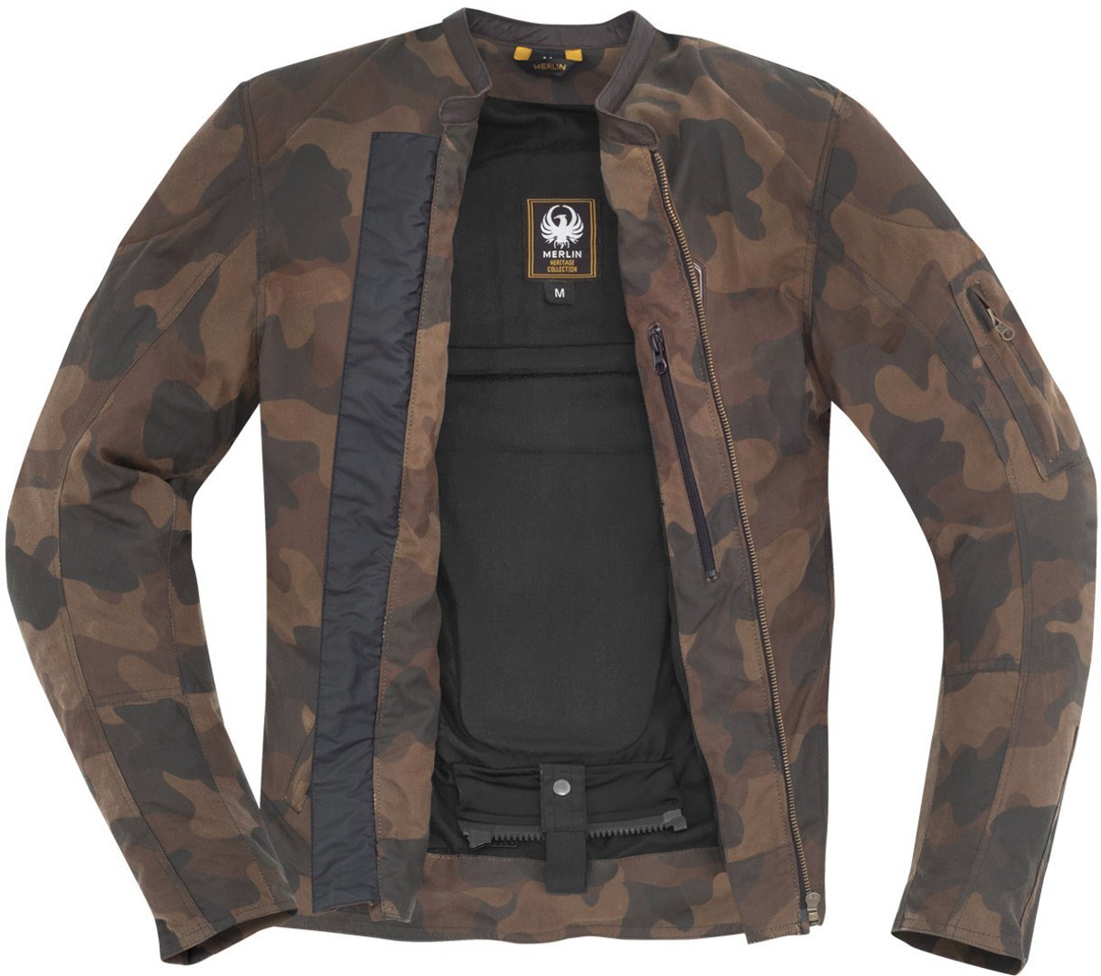 Merlin Covert Camo Veste de ciré Marron M Figure 4