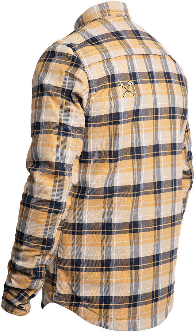 John Doe Motoshirt Hemd creme M Abbildung 4