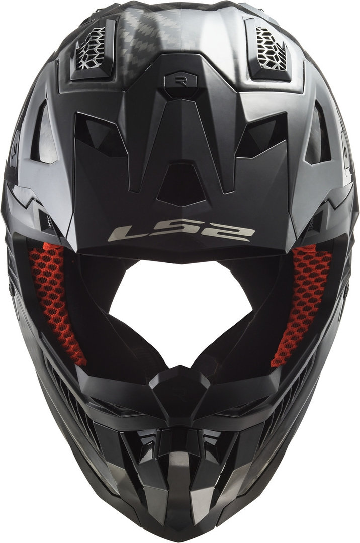 LS2 MX703 X-Force Solid Carbon Capacete de Motocross carbono M (57/58) Figura 9