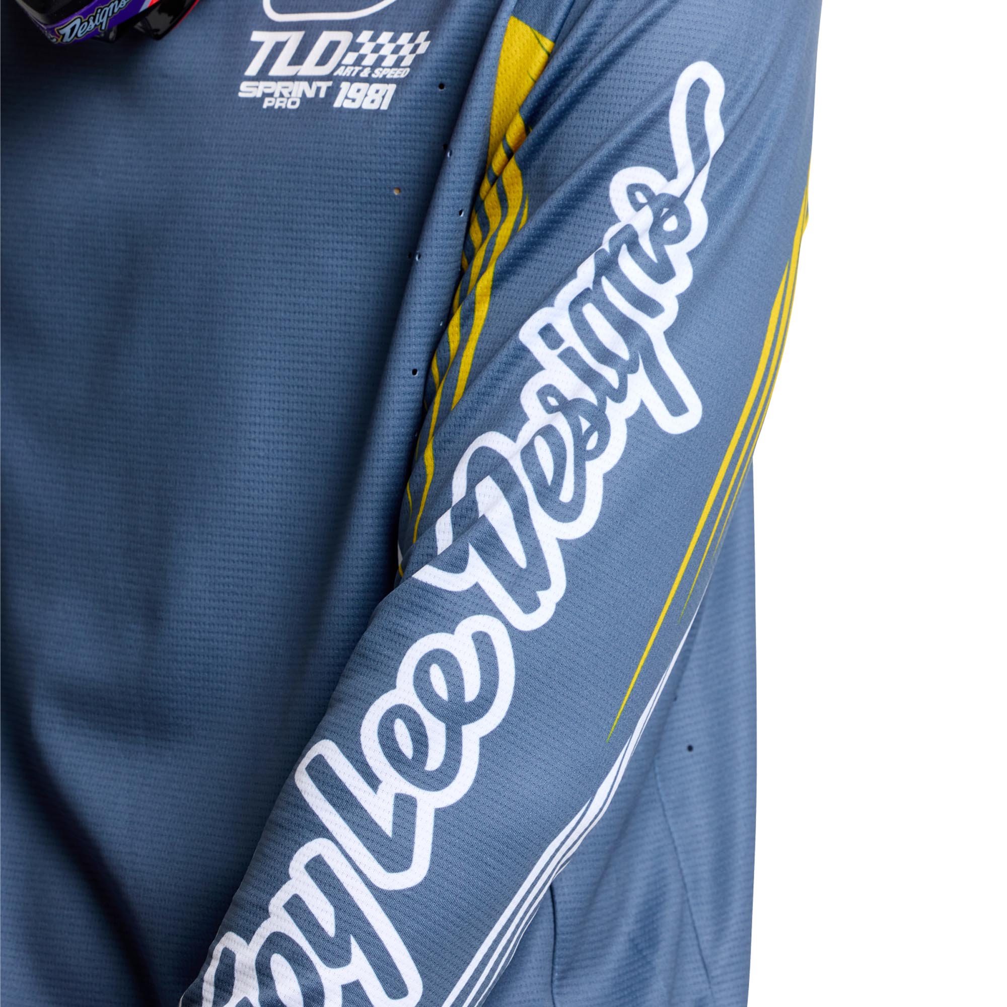 Troy Lee Designs Sprint Pro Turbo Bicycle Jersey blue/grey XL Figure 7
