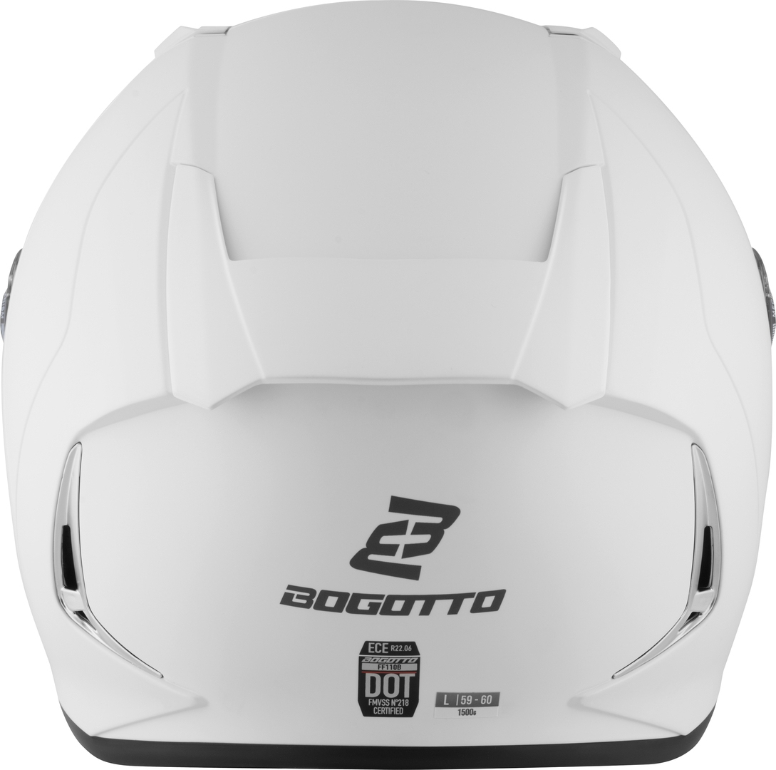 Bogotto FF110B Helm weiß matt S Abbildung 5