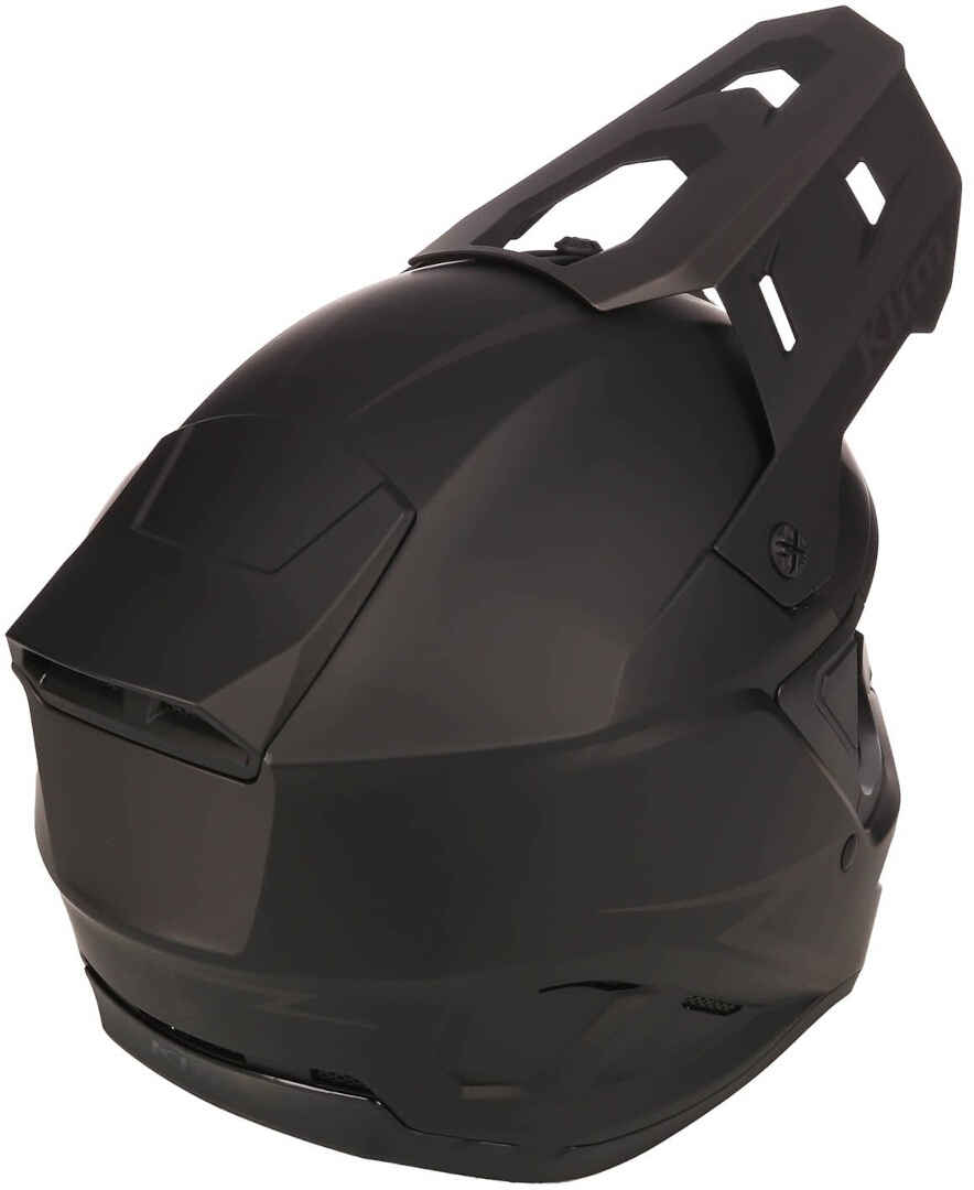 Klim T1 Freeride Kids Snowmobil Hjälm Black Matt Y/M (50/51) Figur 8