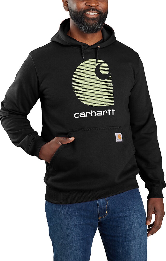 Carhartt Rain Defender C Logo Capuche noir M Figure 1