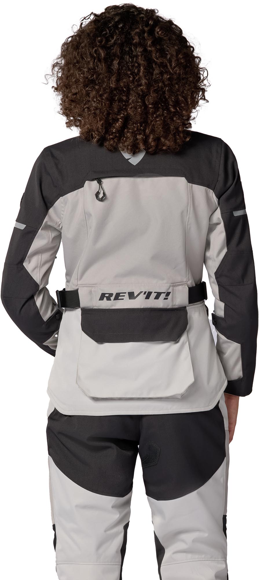 Revit Outback 5 H2O waterproof Ladies Motorcycle Textile Jacket silver/black 44 Figure 4