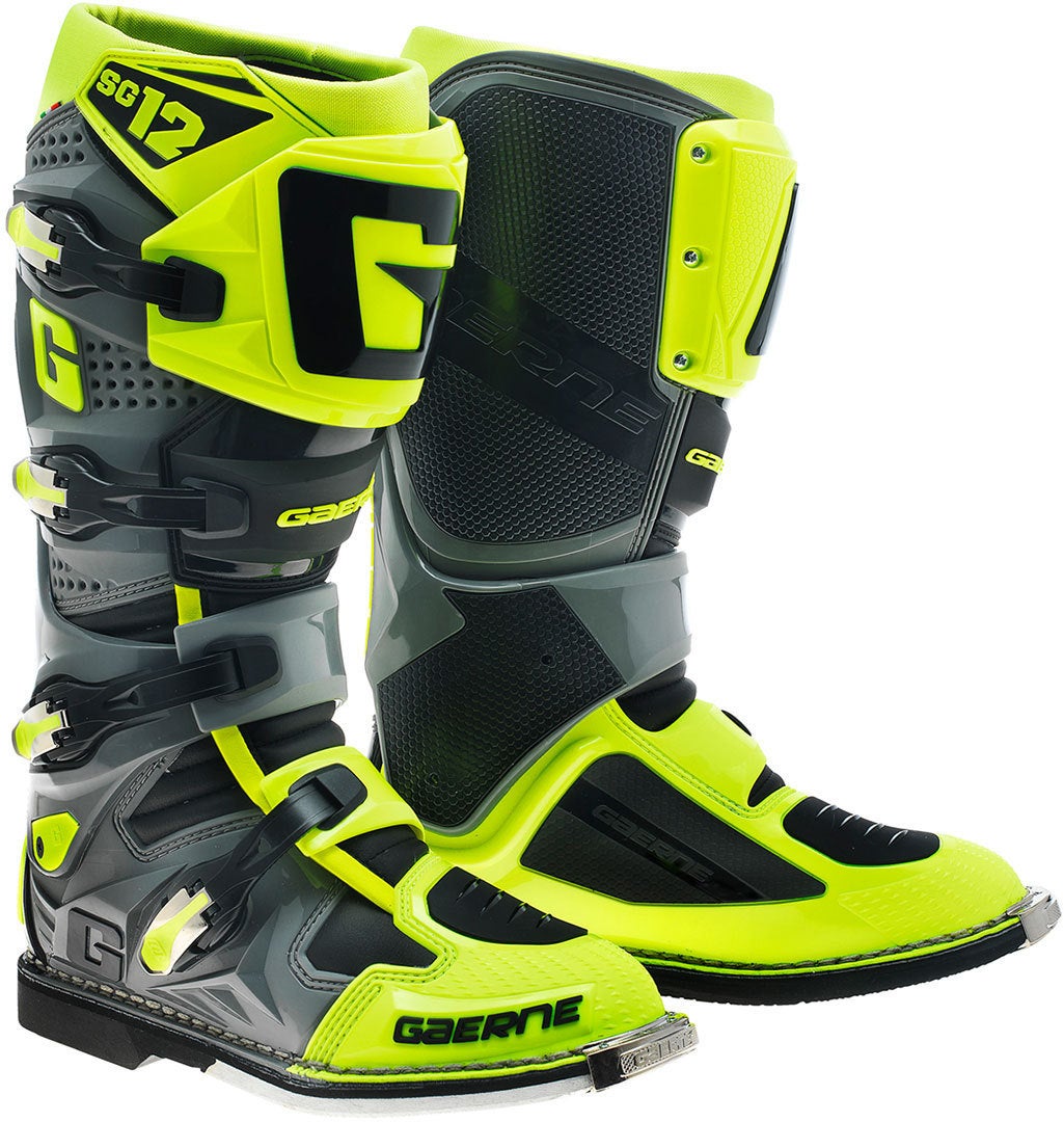 Gaerne SG-12 Bottes de motocross jaune 45 Figure 1