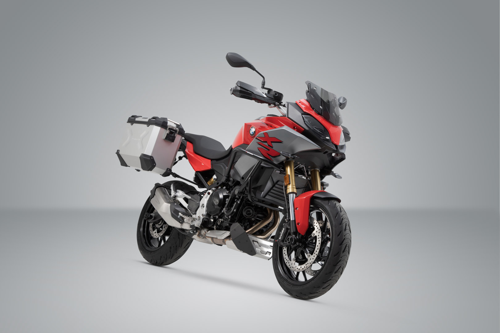 Sistem de carcasă din aluminiu SW-Motech TRAX ADV - Argintiu. 37/37 l. BMW F 900 R / XR (19-24). Figura 2