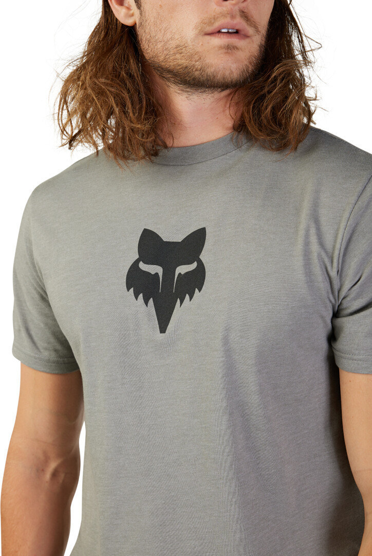 FOX Head Premium T-Shirt grau S Abbildung 4