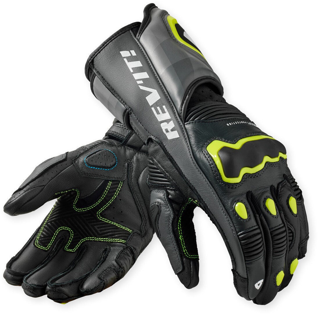 black/grey/neon-yellow