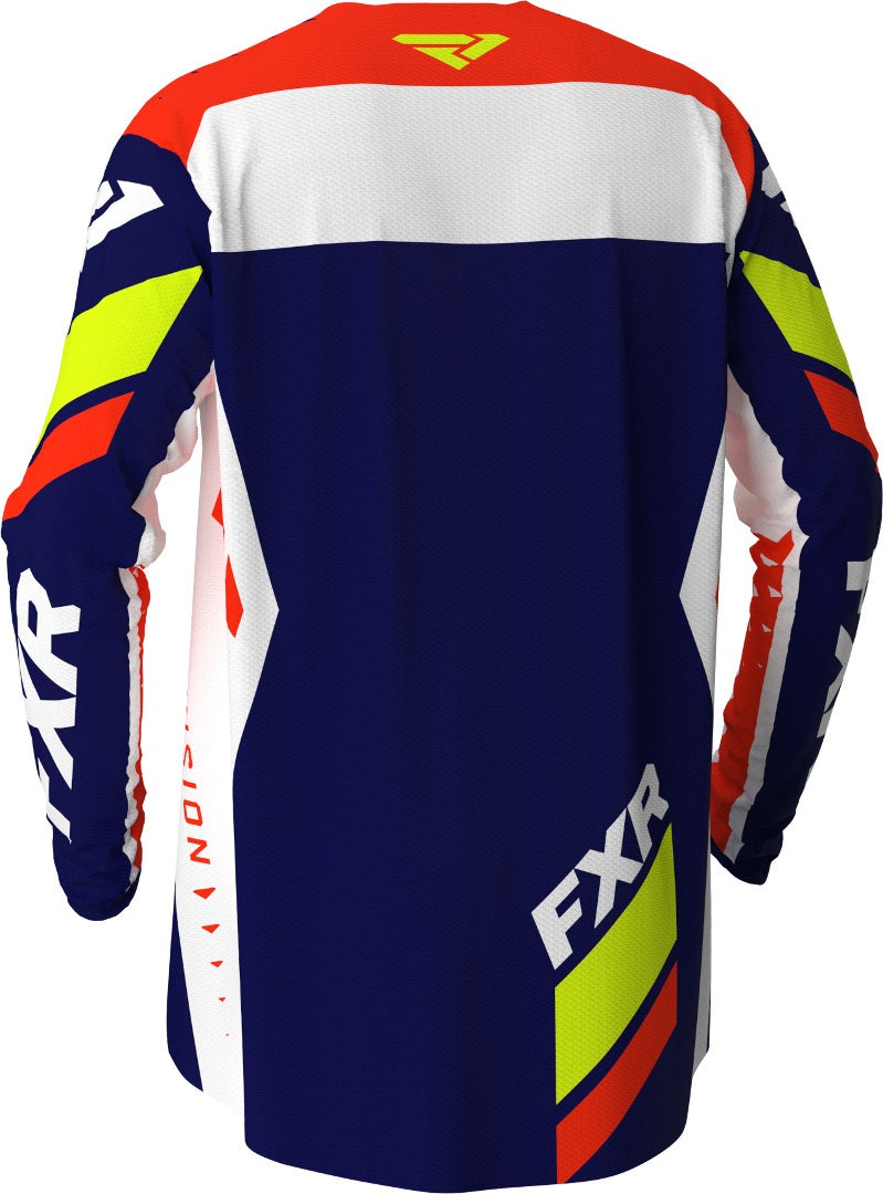 FXR Revo Motocross Jersey blue/yellow/red L Figure 2
