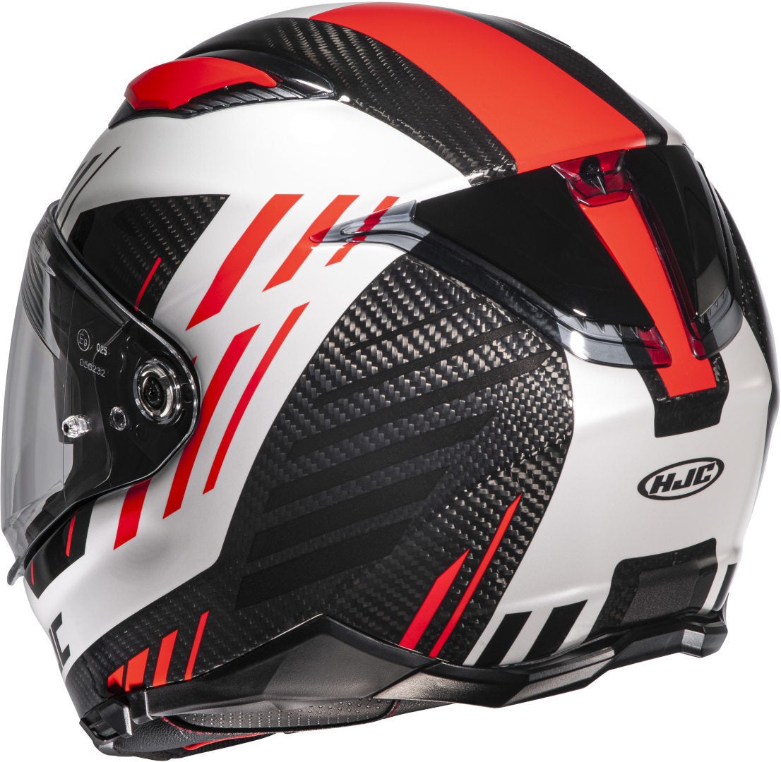 HJC F70 Carbon Kesta Casco nero/bianco/rosso M (57/58) Figura 2