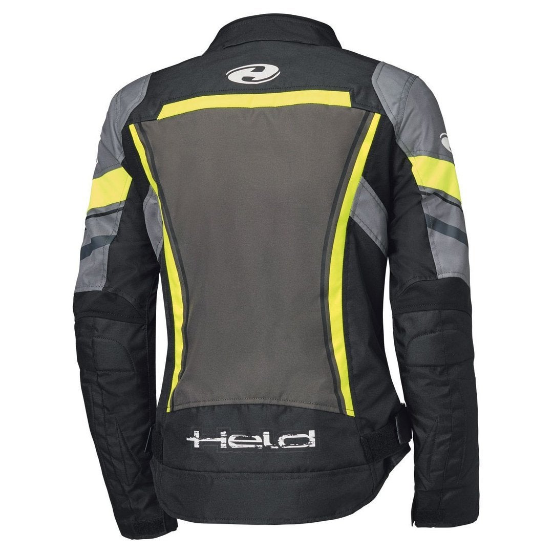 Held Baxley Top imperméable dames moto textile veste noir/néon XXL Figure 2