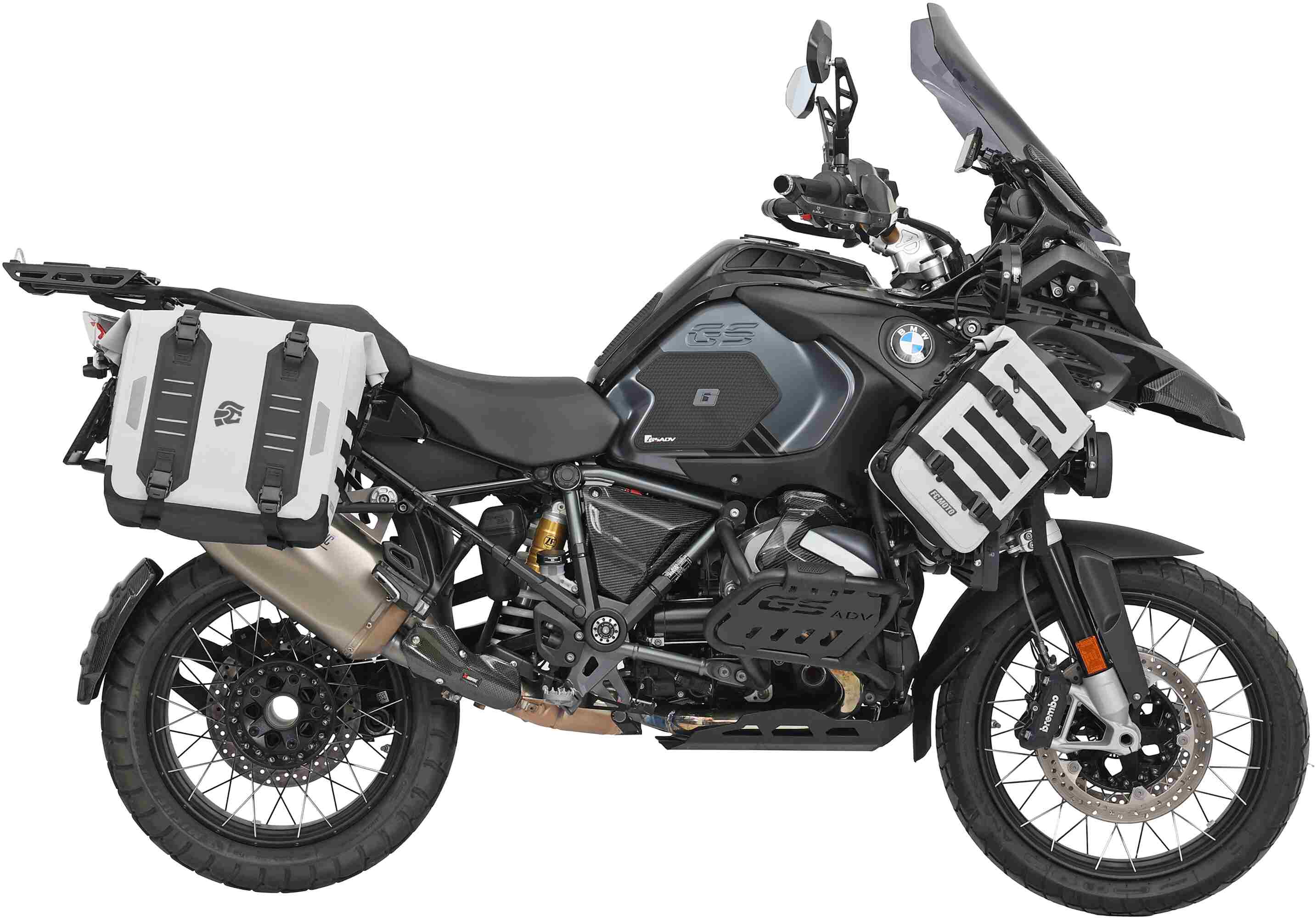 FC-Moto Ever-ST 20 L Set de geantă de șa alb Figura 7
