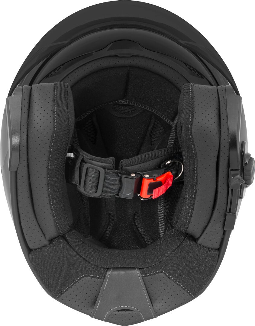Side view of Bogotto H586 BT Illus Bluetooth Jet Helmet