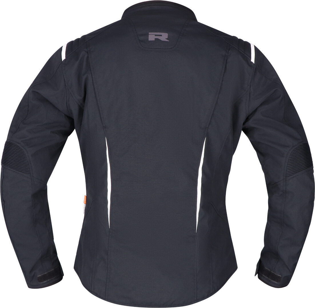 Richa Chloe 2 imperméable à l’eau dames moto textile veste Noir/Blanc M Figure 3