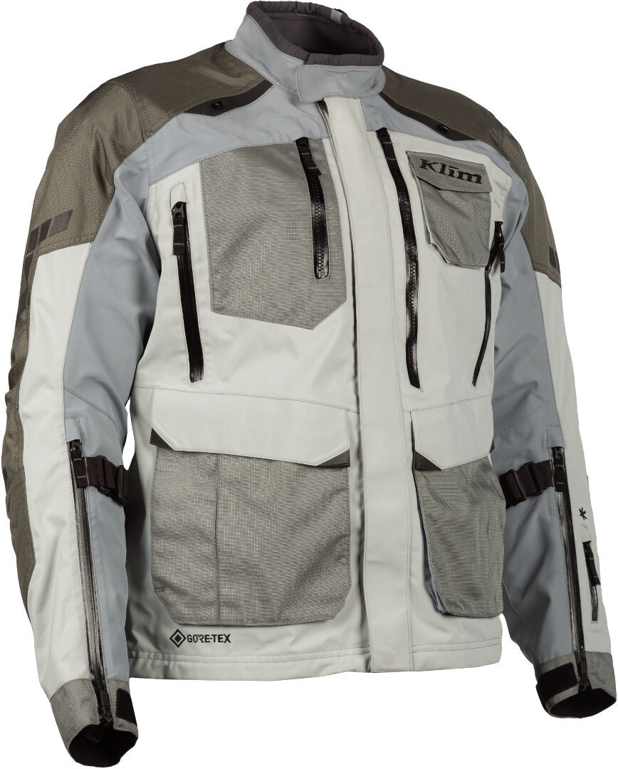 Klim Carlsbad Gore-Tex Motorrad Textiljacke hellgrau XL Abbildung 3