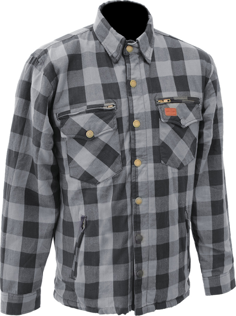 Büse M11 Camicia moto grigio L Figura 1