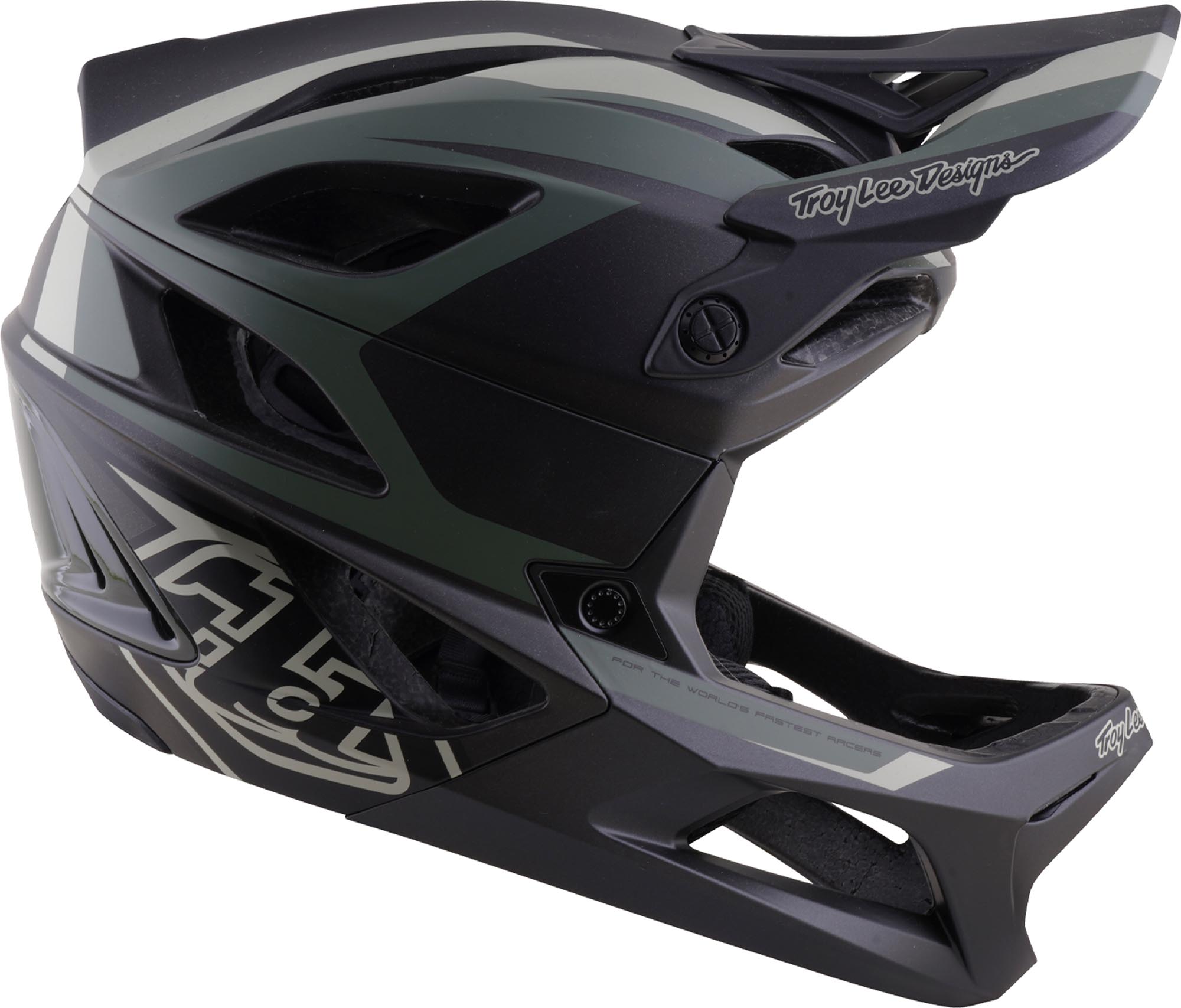 Troy Lee Designs Stage 2 MIPS High VZ Downhill Helmet army XL-XXL (60/63) Figure 3