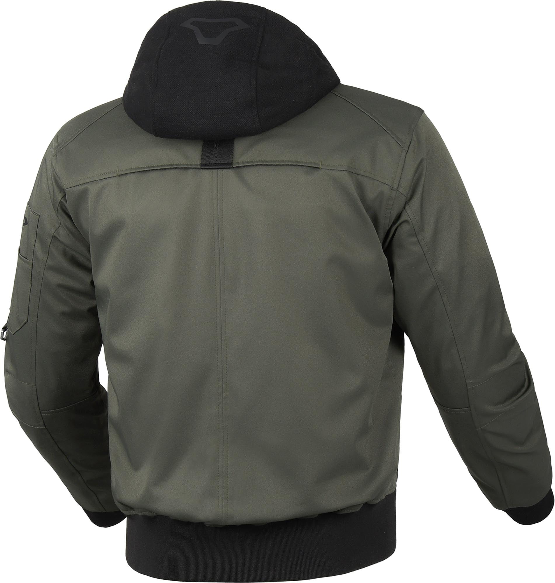 Macna Bastic 2.0 Motorcykeltextiljacka grön/svart 2XL Figur 2