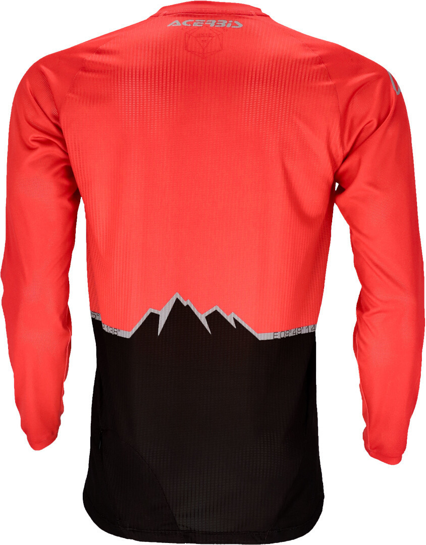 Acerbis Razorcrest Maillot vélo noir/rouge XXL Figure 2