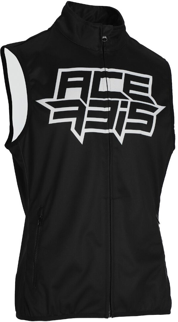 Acerbis Linear Softshell waterproof Motocross Vest black/white XXL Figure 1