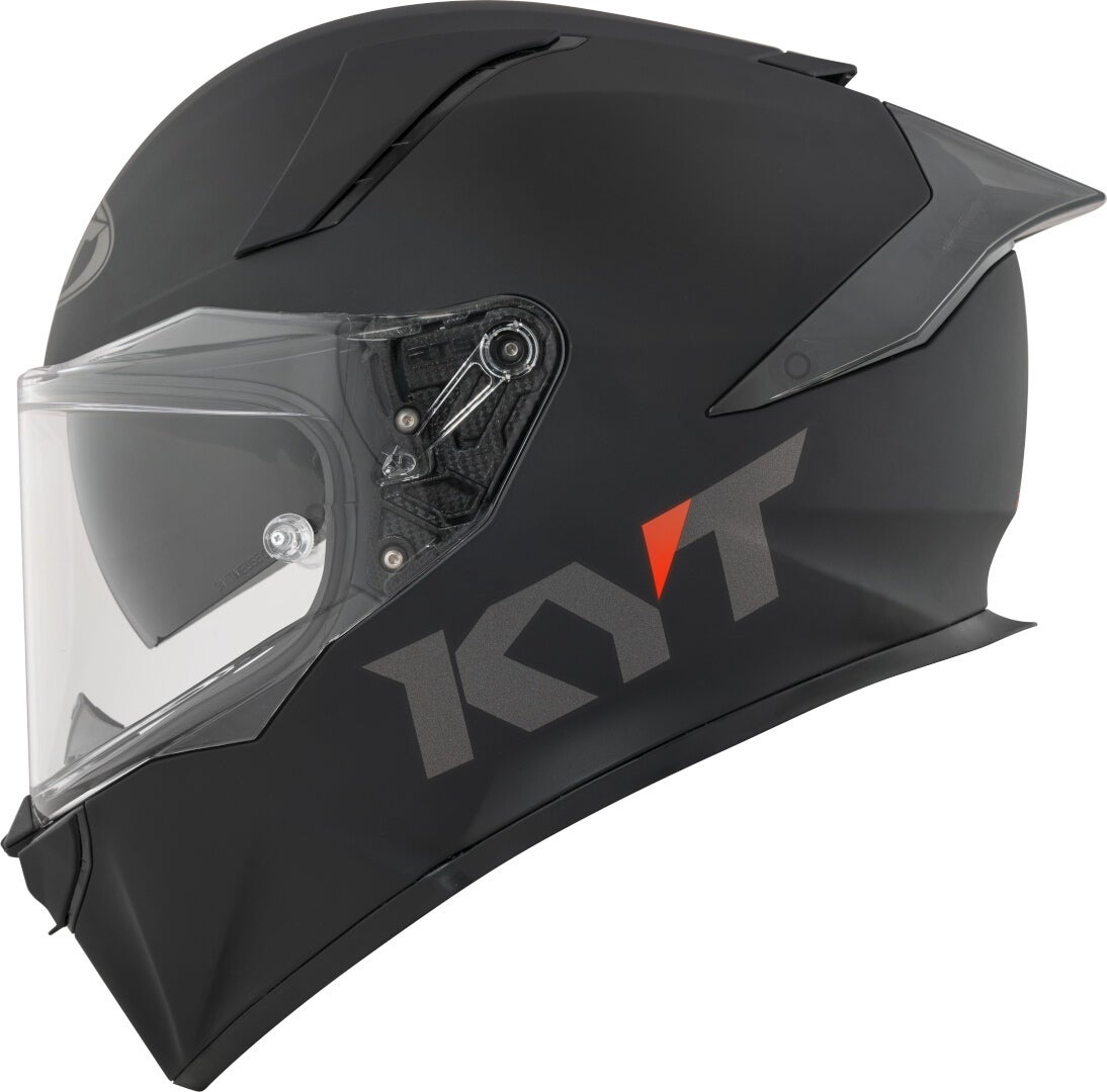 KYT R2R Plain Helm Black Matt S (55/56) Figuur 5