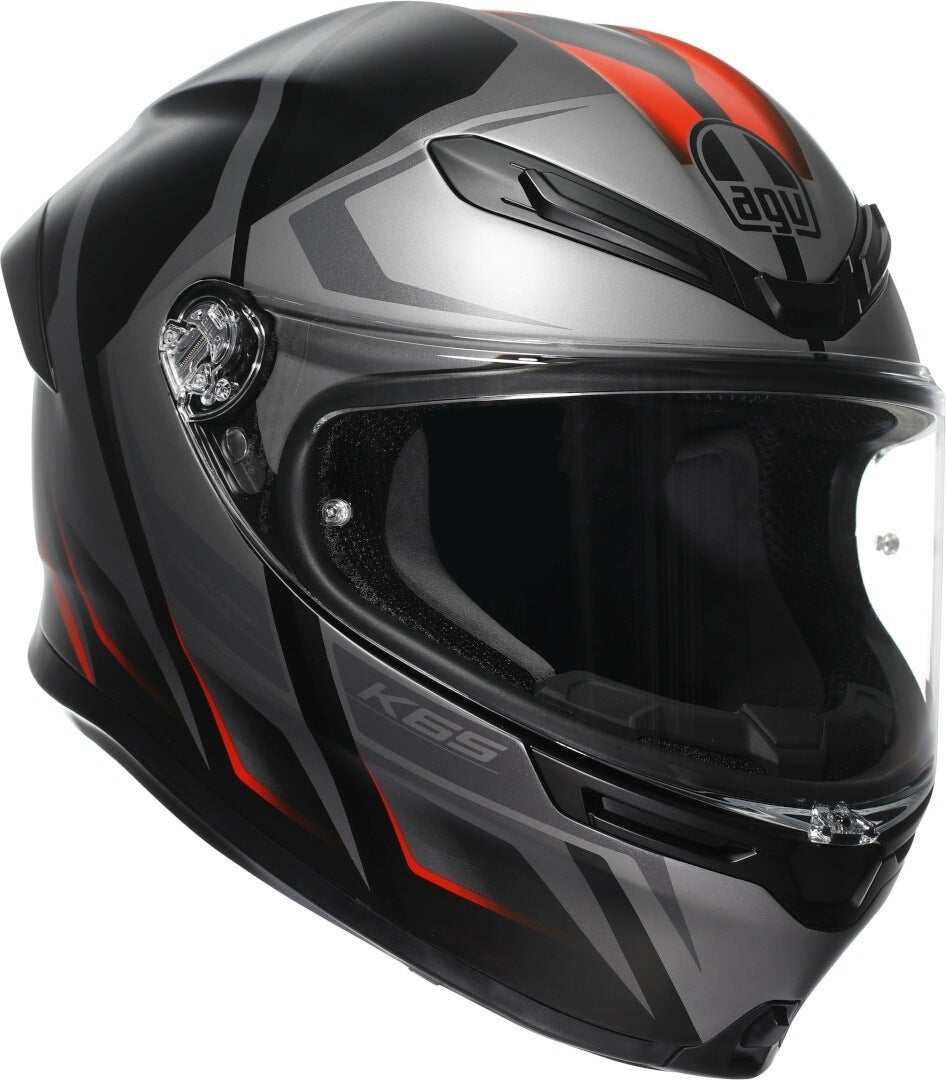 AGV K6 S Karve Kask matowy/szary/czerwony L (59/60) Rysunek 1