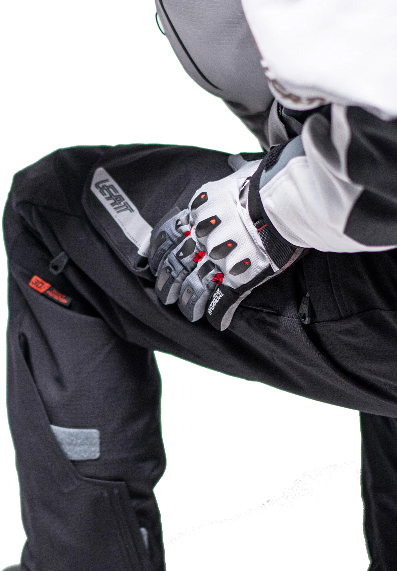 Leatt ADV DriTour 5.5 waterproof Motorcycle Textile Pants black/grey 4XL Figure 6