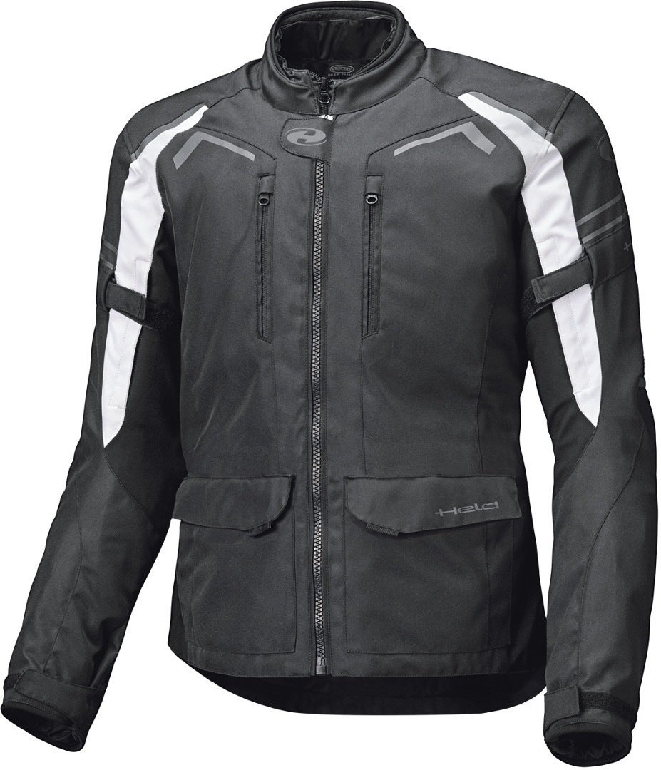 Held Kane waterproof Motorcycle Textile Jacket black/white XXL Figure 1