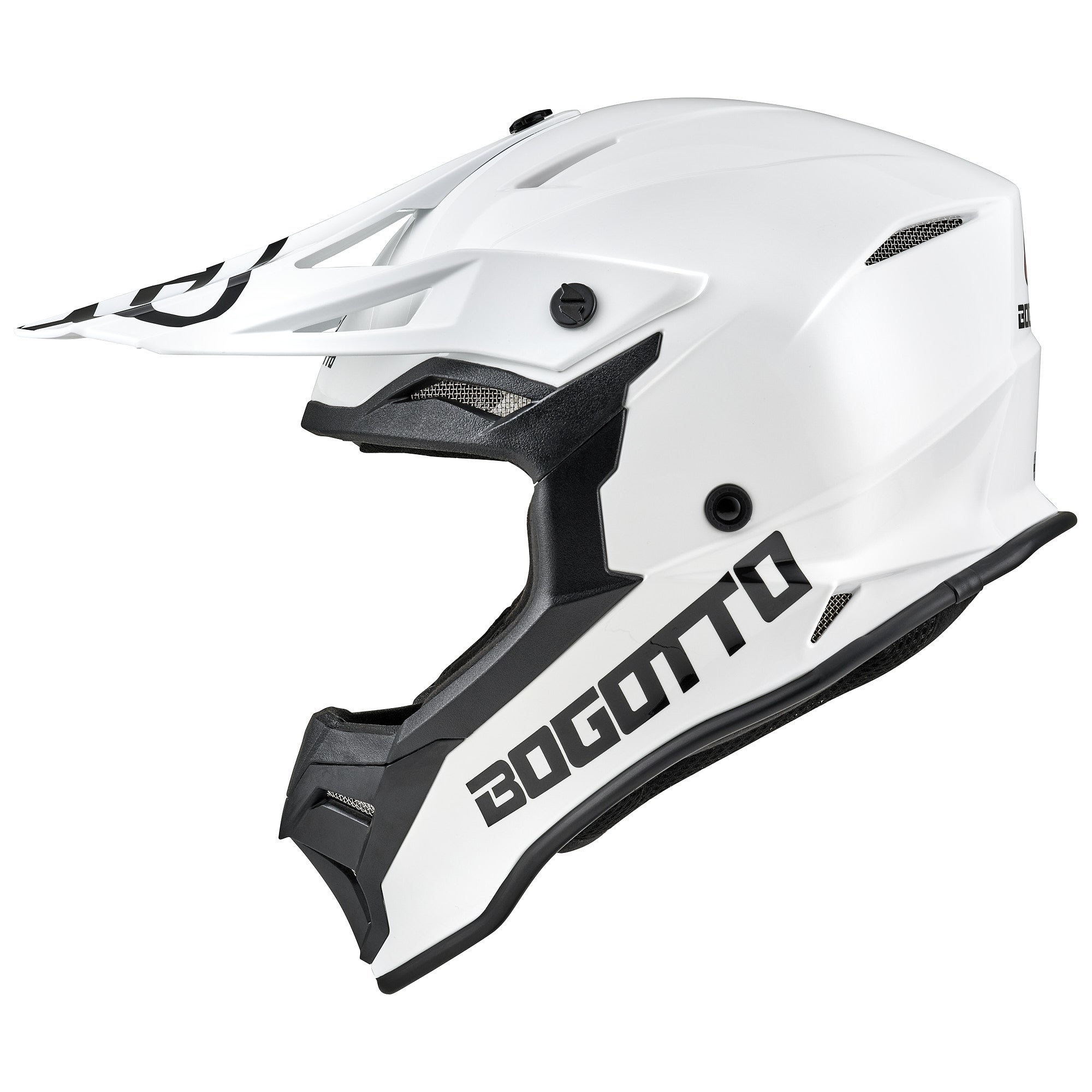 Bogotto H337 MX Motocross Helm weiß M (57/58) Abbildung 2