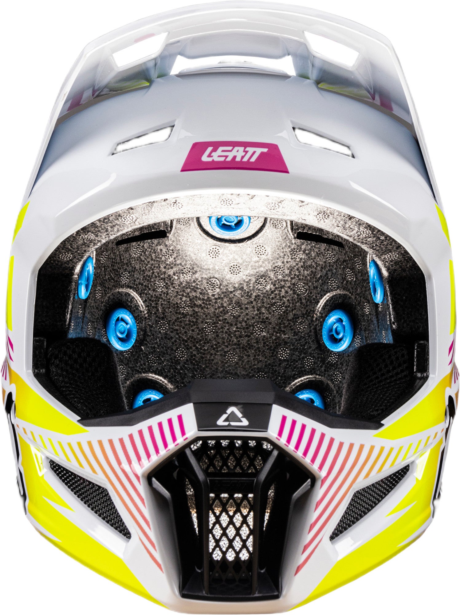Leatt 3.5 V26 Motorcrosshelm met bril wit/roze/geel XL (61/62) Figuur 7