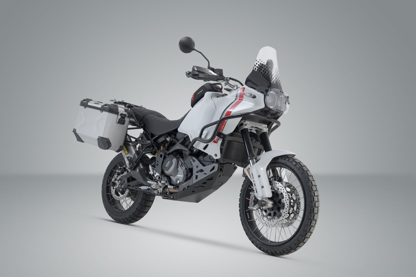 Sistem de carcasă din aluminiu SW-Motech TRAX ADV - Argintiu. 45/37 l. Ducati DesertX (22-)/Rally (23-). Figura 2