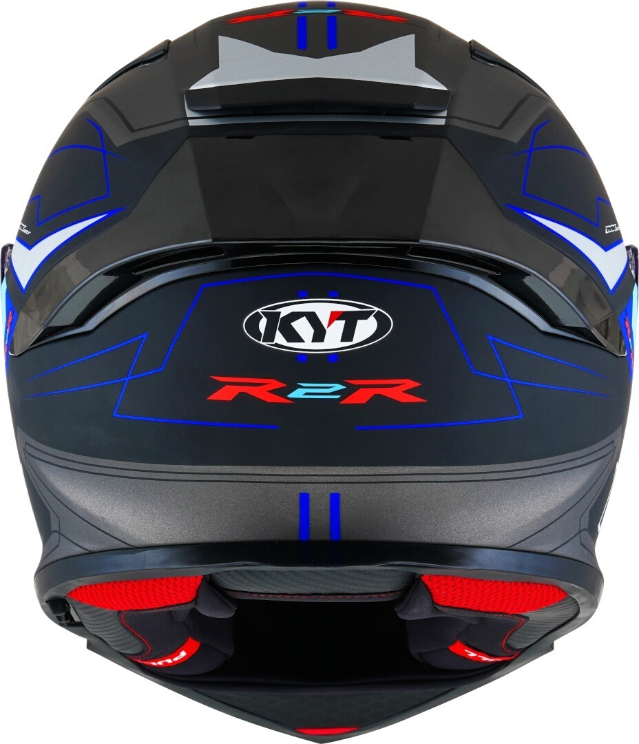 KYT R2R Led Cască Negru mat/albastru XS (53/54) Figura 4