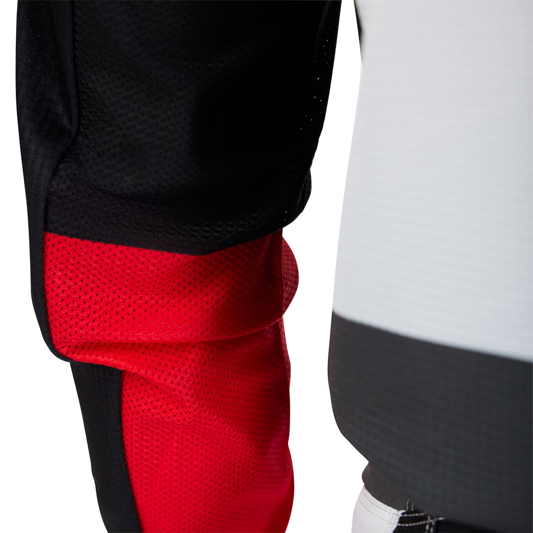 FOX 180 Flow Motocross Jersey weiß/rot L Abbildung 2
