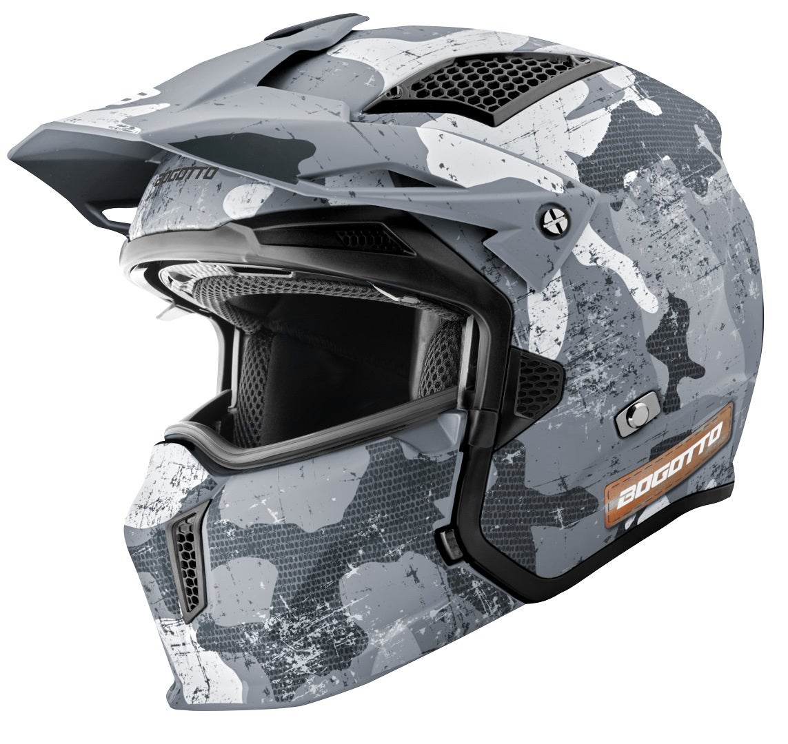 Bogotto Radic Camo Helmet white matt/grey 2XL Figure 17