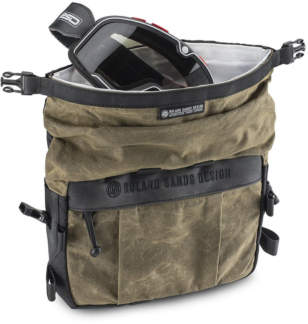 Kriega Roland Sands Design X Roam Geantă de ghidon Maro deschis Figura 8